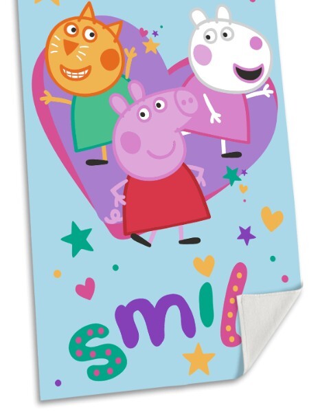 Kids Euroswan Strandtörölköző - Peppa Pig 70x140 cm
